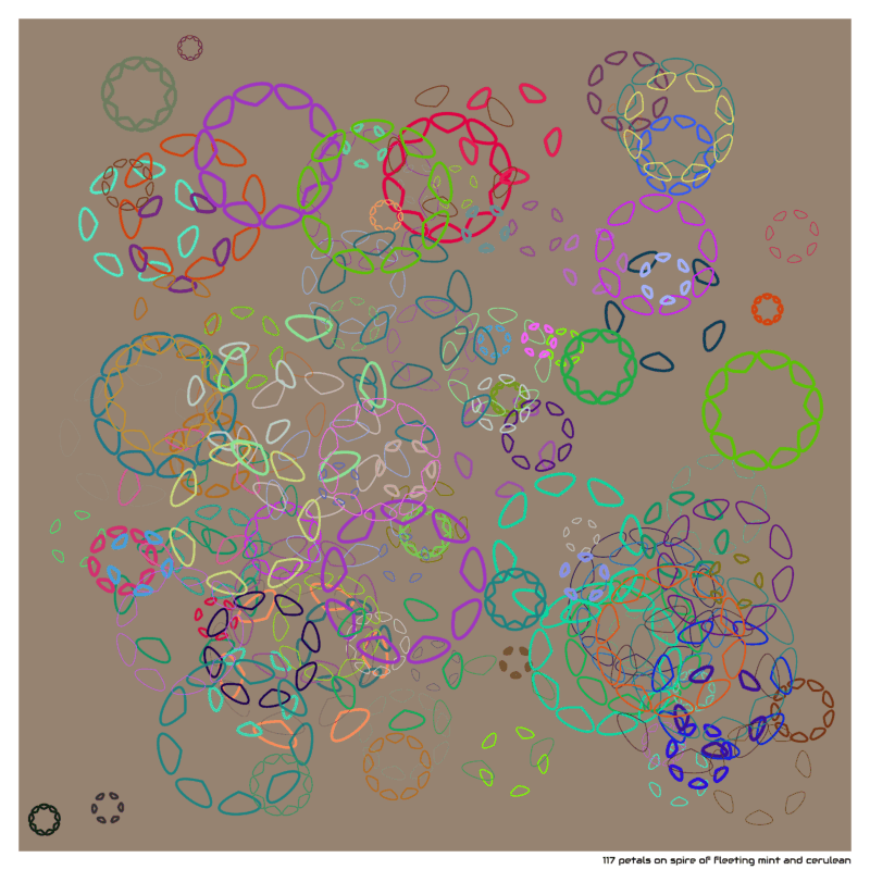 117 petals spireoffleetingmintandcerulean