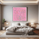 120 blobs mistyrose aconvictionofink bedroom
