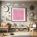 120 blobs mistyrose aconvictionofink childrens room