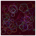 125 pentagons shrineofdarkchartreuseandpewter