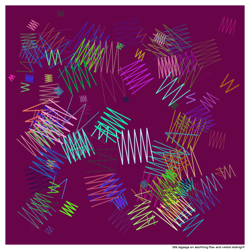 126 zigzags soothingflaxandveiledmidnight