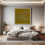 127 circles vividmochaandhorizonofelegy bedroom