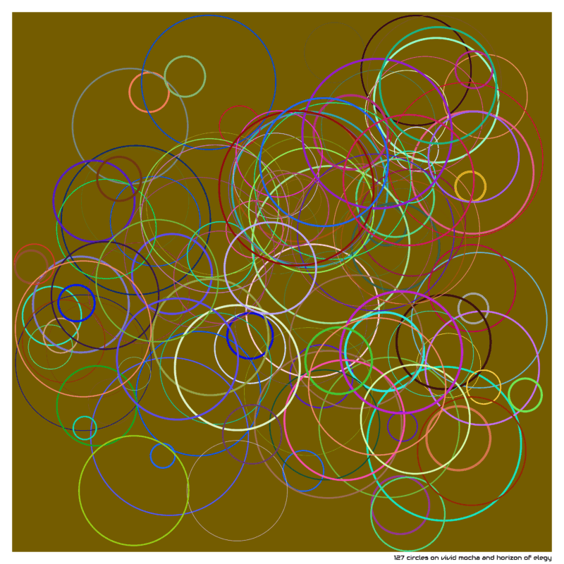 127 circles vividmochaandhorizonofelegy
