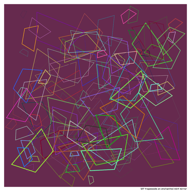 127 trapezoids enchantedmintmirror
