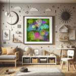 128 mazedisks petalfromsoothingmaroon childrens room