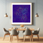 134 heptagons dancingcherryandluminousslate dining room