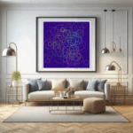134 heptagons dancingcherryandluminousslate living room