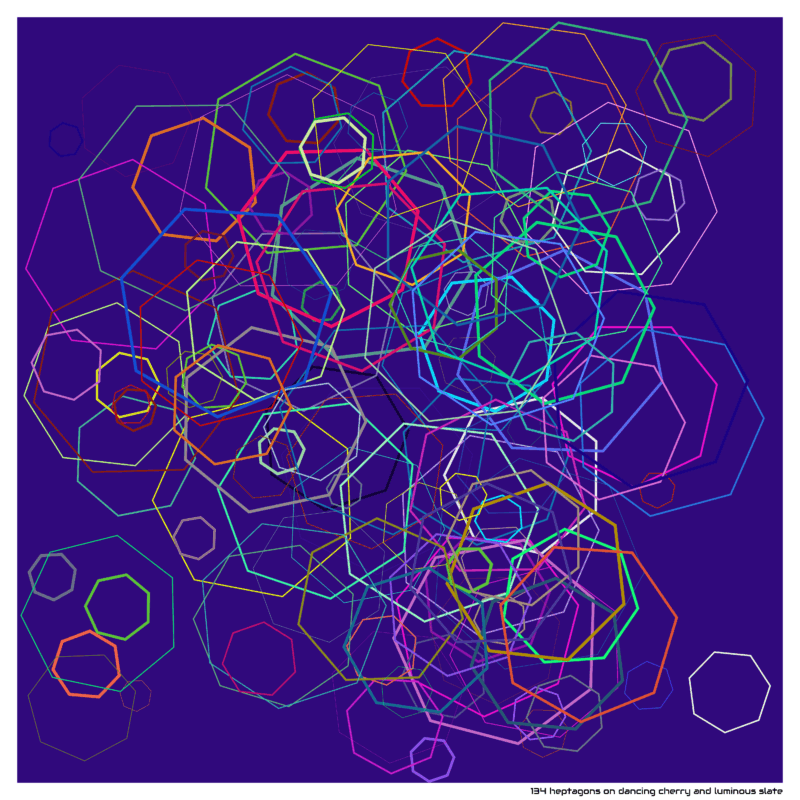 134 heptagons dancingcherryandluminousslate