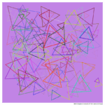 139 triangles woundofrichroseandtaupe