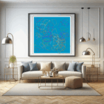 143 trapezoids lavenderandturquoiseinawakening living room