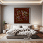 144 hexagons reigndancingonflickeringobsidian bedroom