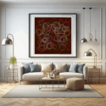 144 hexagons reigndancingonflickeringobsidian living room