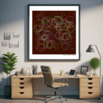 144 hexagons reigndancingonflickeringobsidian office