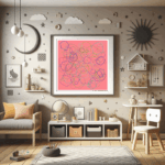149 blobs greybetweenhollowpowderpink childrens room