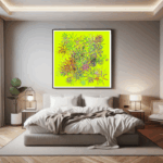 149 splashes fieldofvividpeachandtan bedroom