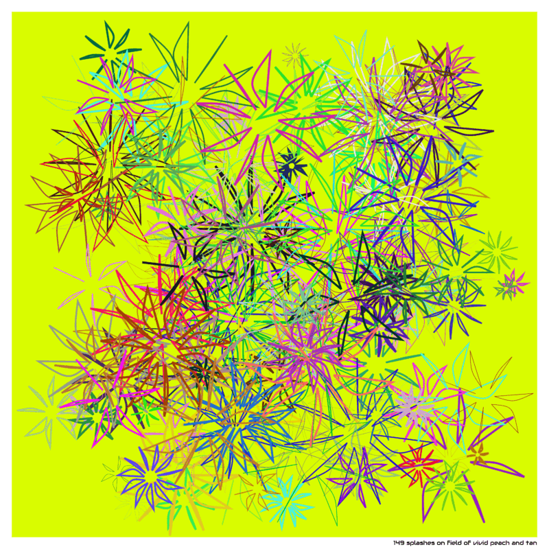 149 splashes fieldofvividpeachandtan