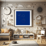 15 hexagons dustwine childrens room