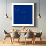 15 hexagons dustwine dining room