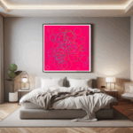 152 hexagons mutedlimeofpetalandwaltz bedroom