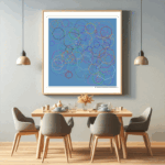 157 heptagons velvetybutterandveiledgarnet dining room