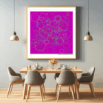 158 pentagons fleetingwhiteandwhisperofreverie dining room