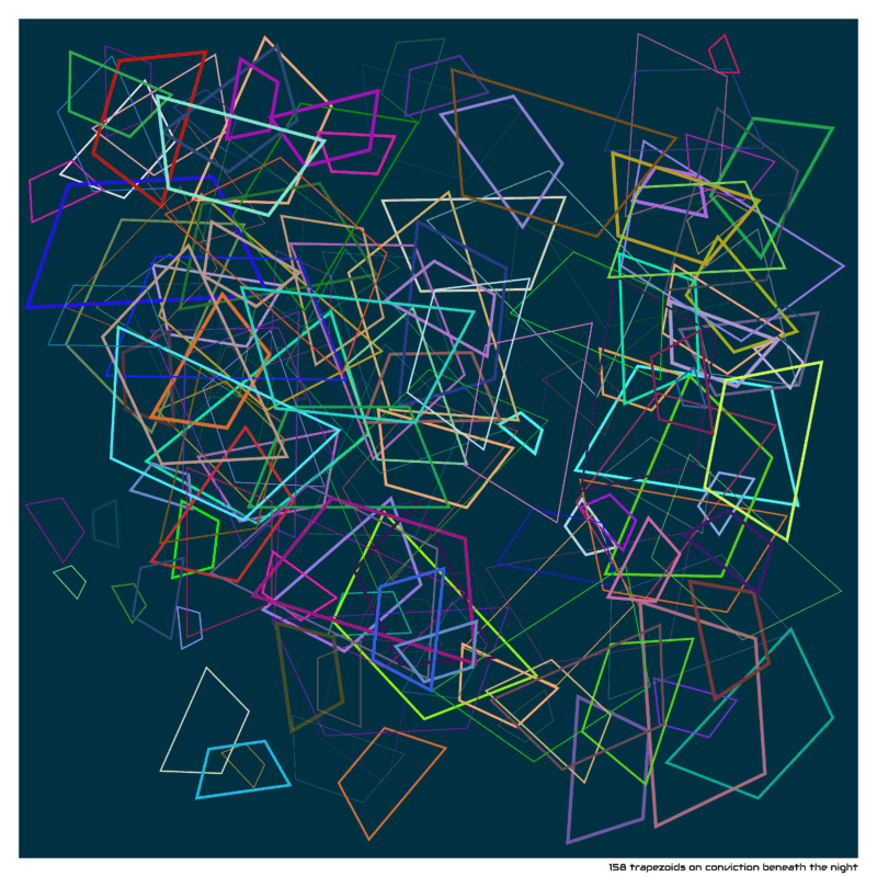 158 trapezoids convictionbeneaththenight