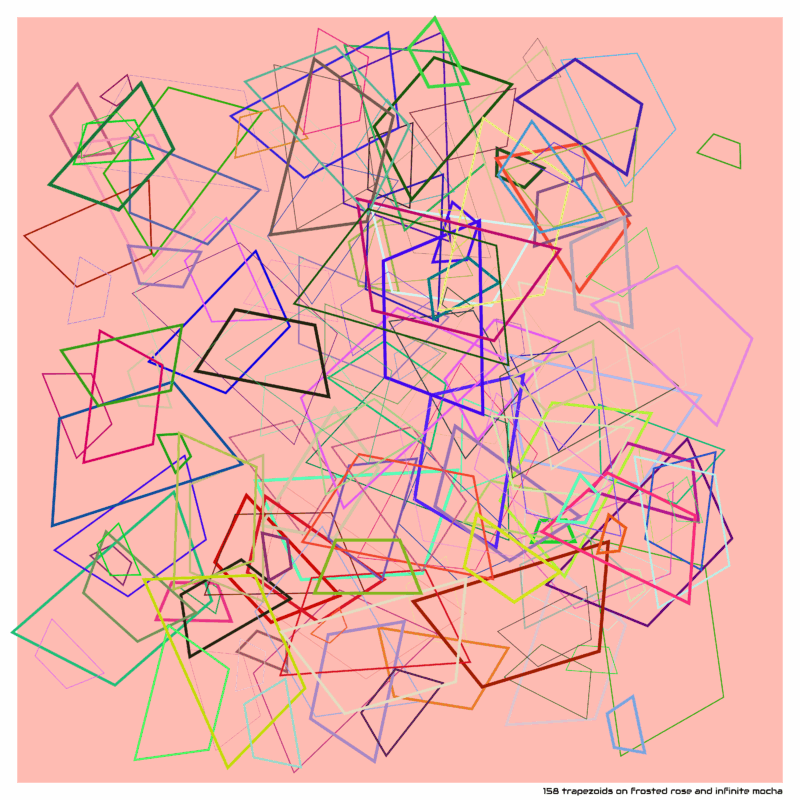 158 trapezoids frostedroseandinfinitemocha