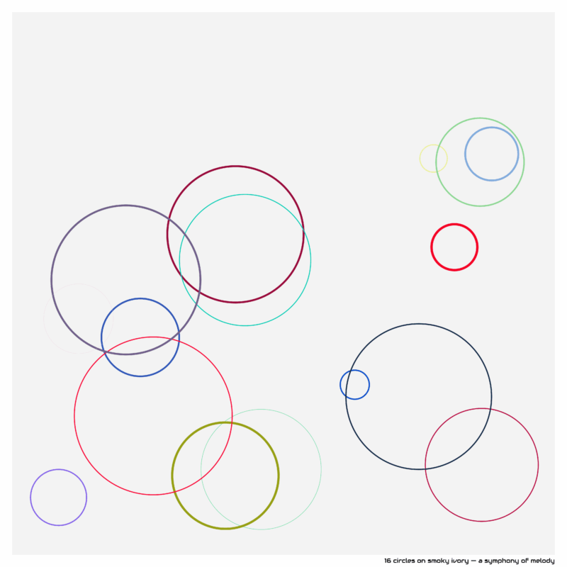 16 circles smokyivory asymphonyofmelody