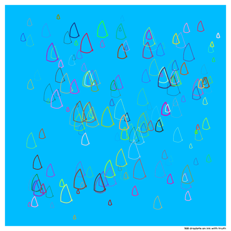 168 droplets inkwithtruth