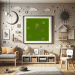 17 tiles sepiabetweentheshadow childrens room