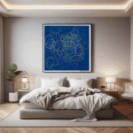 172 ellipses plumamidtheflame bedroom