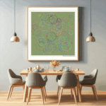 172 octagons mintandgraphiteinhorizon dining room