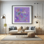 174 zigzags flickeringazure areflectionofmoon living room