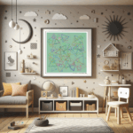 180 triangles mellowindigoandtempleoftapestry childrens room