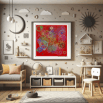 182 spirals hollowcrimsonandburnishedhaze childrens room