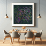 184 hexagons fogdancingonflickeringhazel dining room