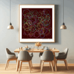 188 hexagons delicatebeige acascadeofeclipse dining room