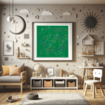 188 rectangles frostedpewterpetal childrens room