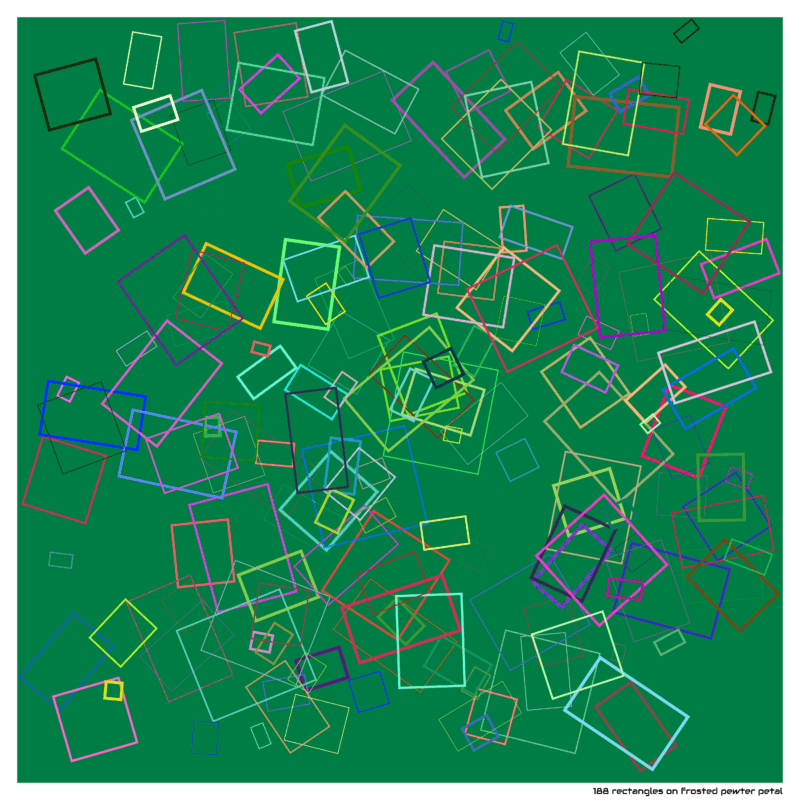 188 rectangles frostedpewterpetal