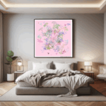 190 fractals traceofmysticroseandbronze bedroom
