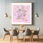 190 fractals traceofmysticroseandbronze dining room