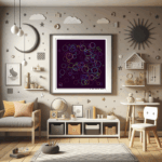 190 undecagons fogofvelvetymagentaandfog childrens room