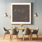 191 branches canvasofnocturnalgrayandcobalt dining room