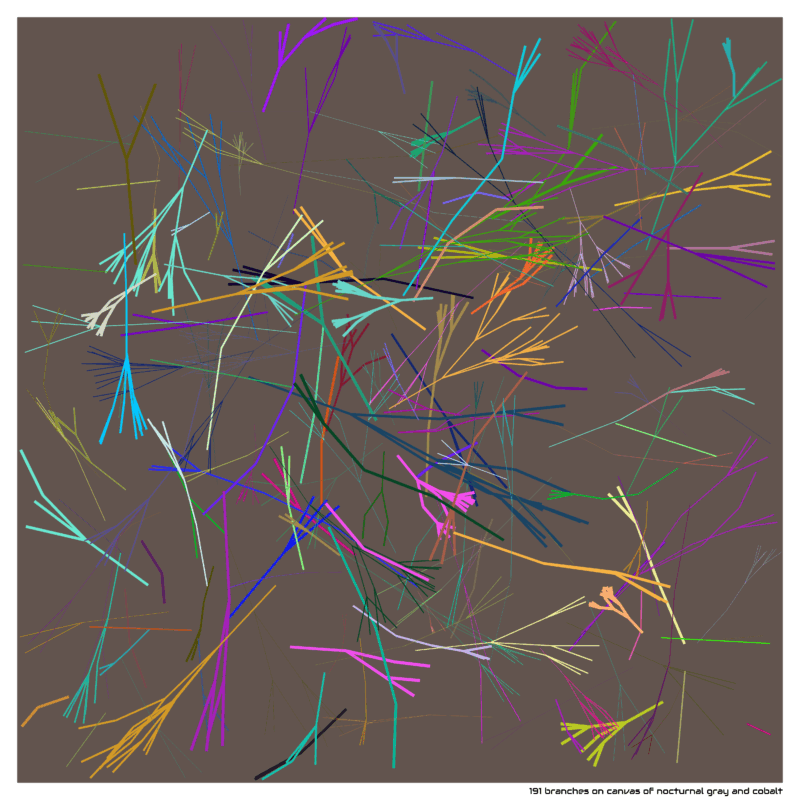 191 branches canvasofnocturnalgrayandcobalt