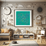 193 pentagons stormfromsoothingmint childrens room