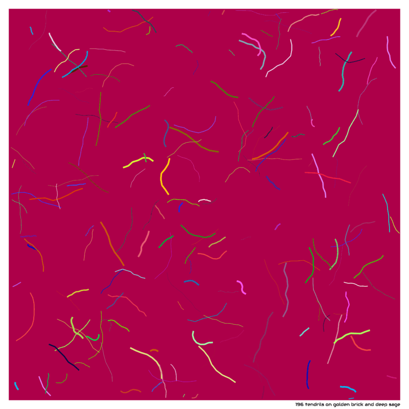 196 tendrils goldenbrickanddeepsage
