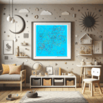 202 trapezoids aquabeneathinfinitemustard childrens room