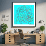 204 hexagons fieldinsilentaqua office
