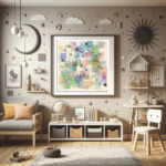 207 tiles ivoryacrossmellowblue childrens room