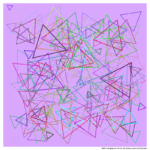 210 triangles mirrorofsmokyroseandfuchsia